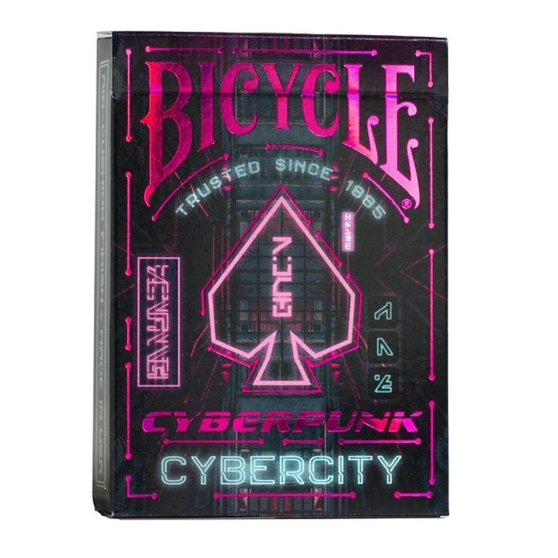 BICYCLE - Barajas Cartas Bicycle Cyberpunk Cybercity Original Adultos