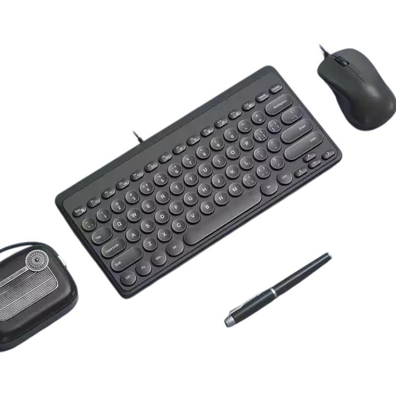 GENERICO - Teclado Alambrico Jertech Dk500 Negro