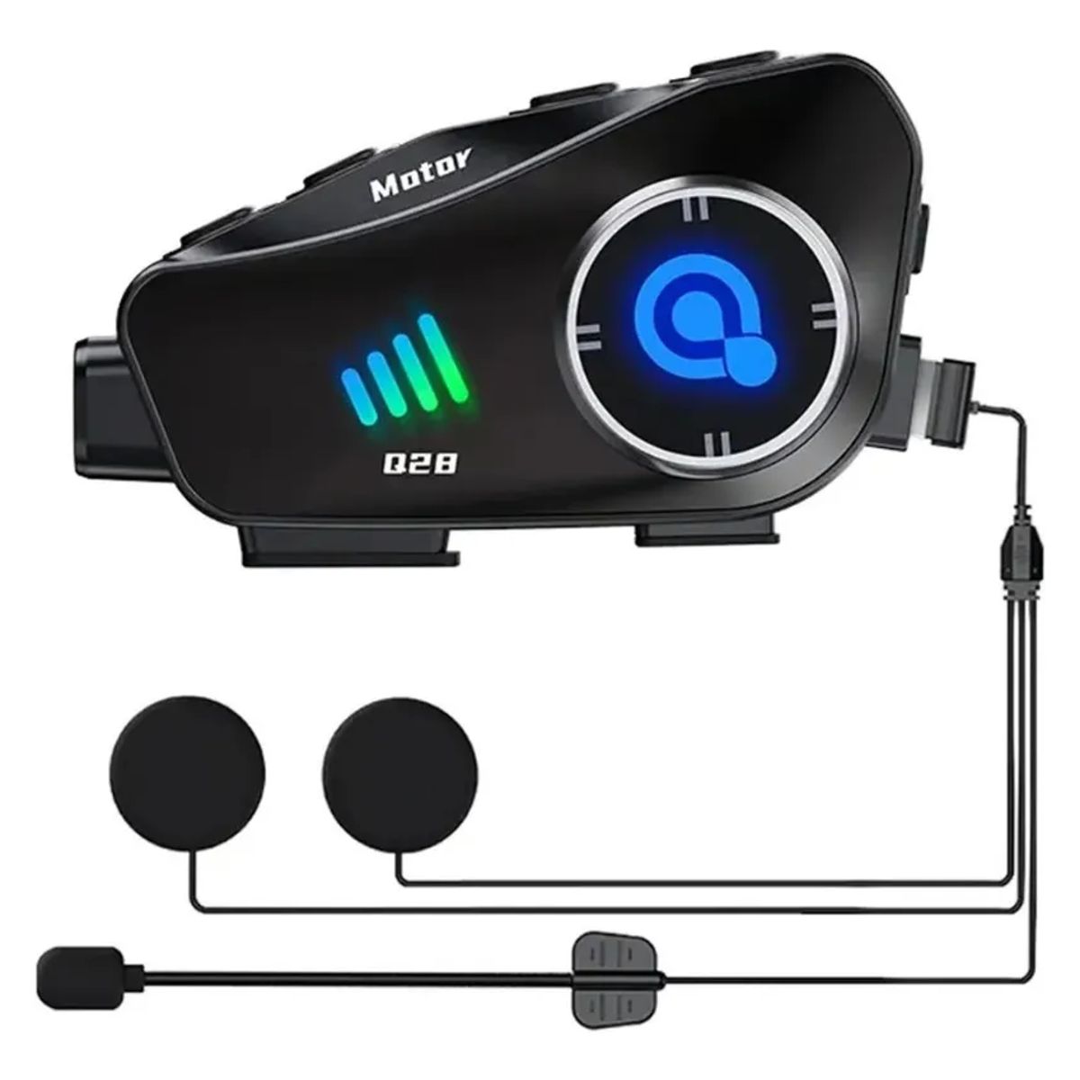 GENERICO - Intercomunicador Con Camara Bluetooth Casco Moto Q28