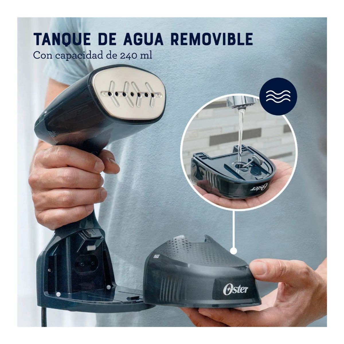 OSTER - Vaporizador De Prendas Portátil Oster