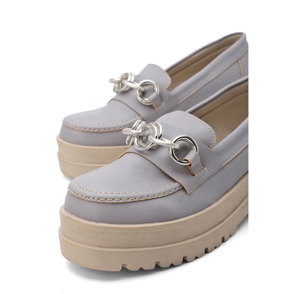 SEVENTEEN - MOCASIN LILA CON HERRAJE SEVENTEEN DANAY