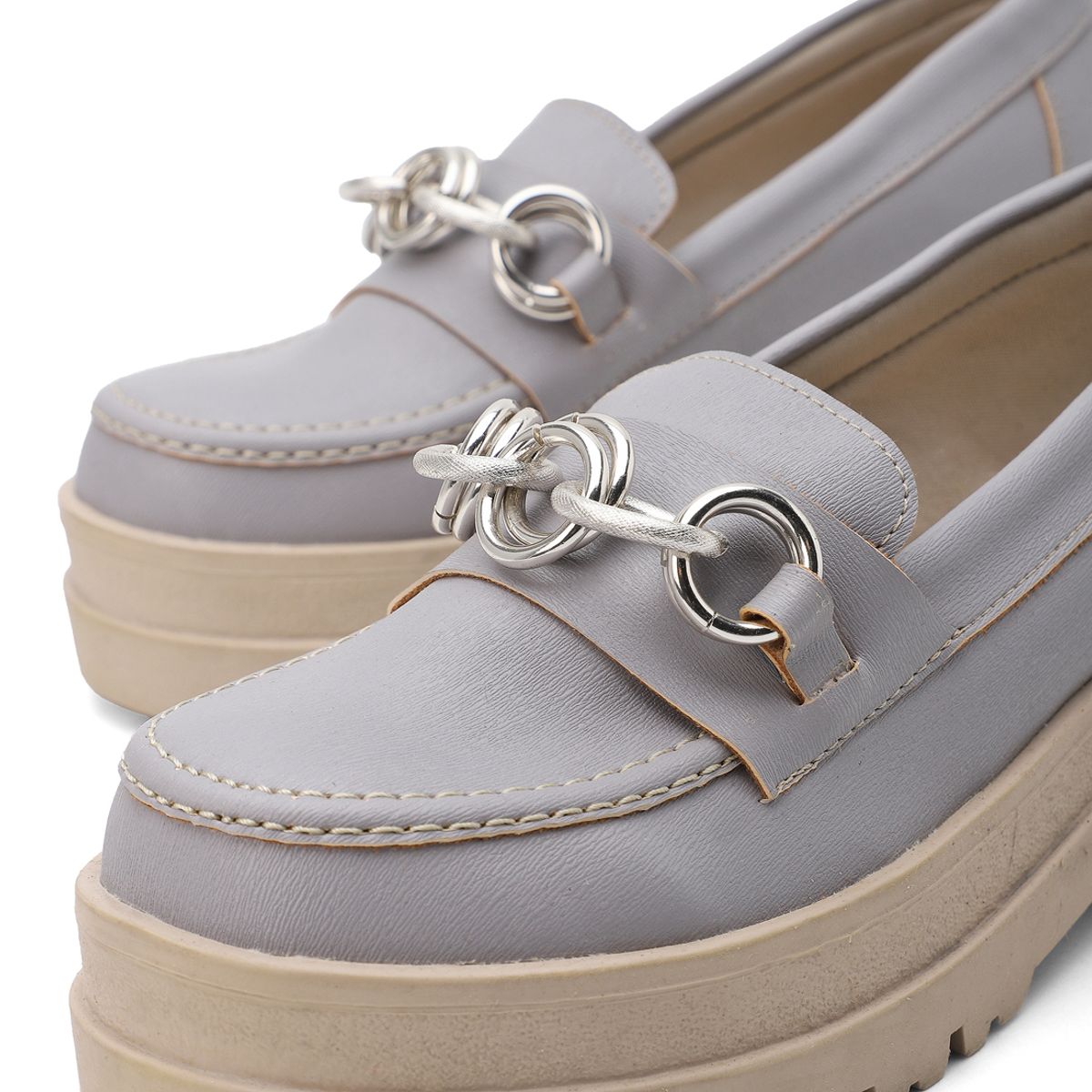 SEVENTEEN - MOCASIN LILA CON HERRAJE SEVENTEEN DANAY