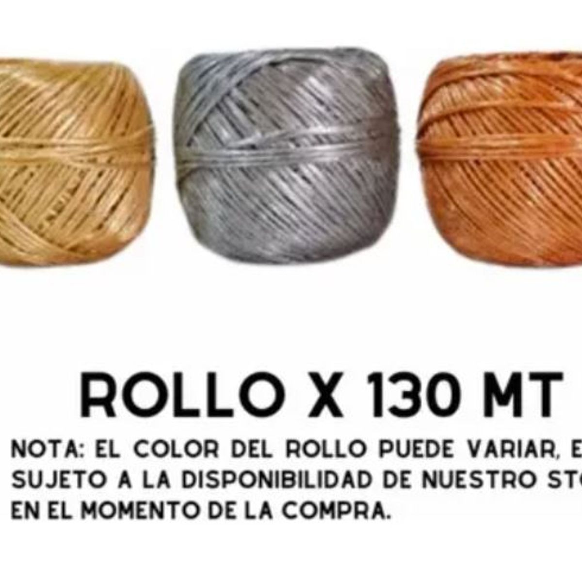 GENERICO - Cabuya Ata Fácil Tesicol Rollo X 130 Mts
