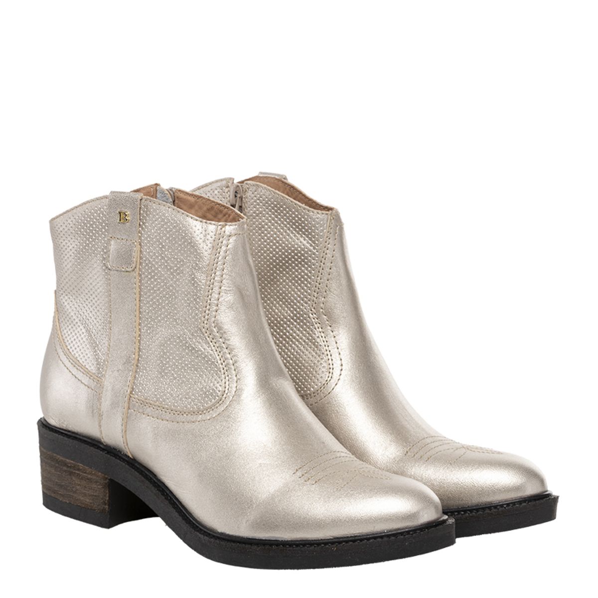 BOSI - Botines Para Mujer Deise Dorado Bosi