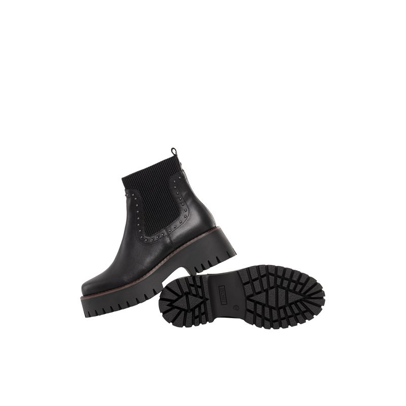 Botines Para Mujer Foster Negro Bosi BOSI