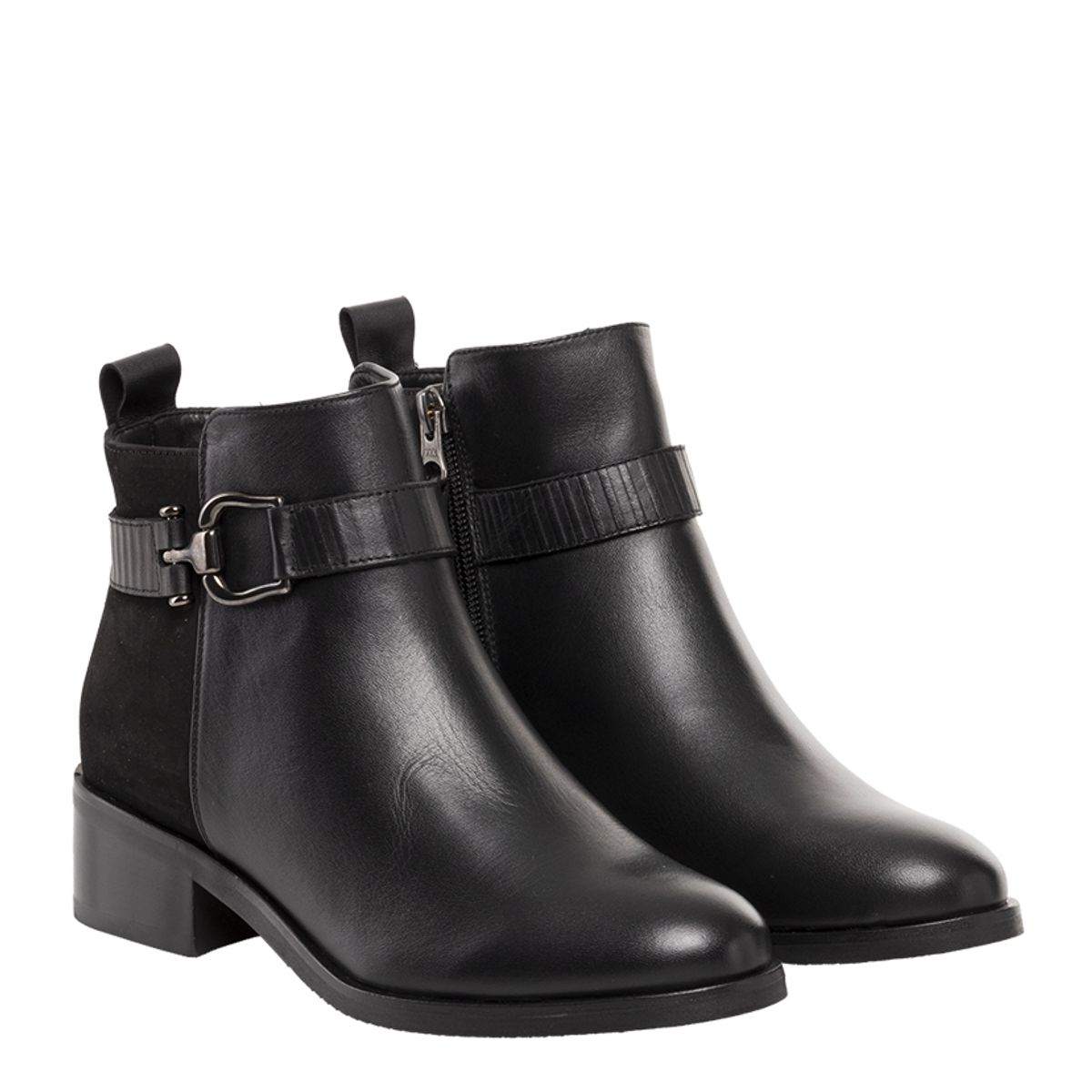 BOSI - Botines Para Mujer Alix Negro Bosi