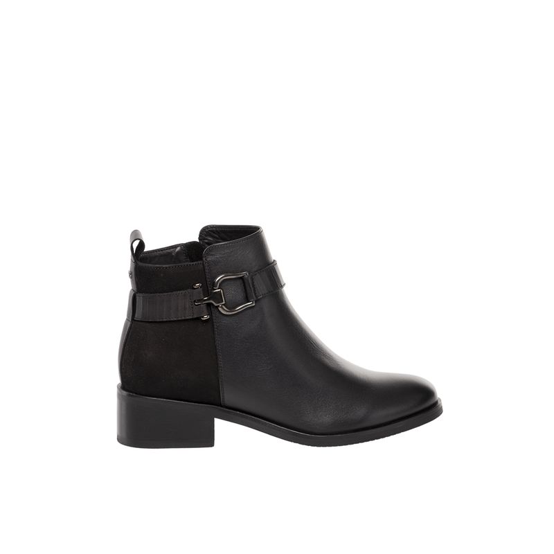 BOSI - Botines Para Mujer Alix Negro Bosi