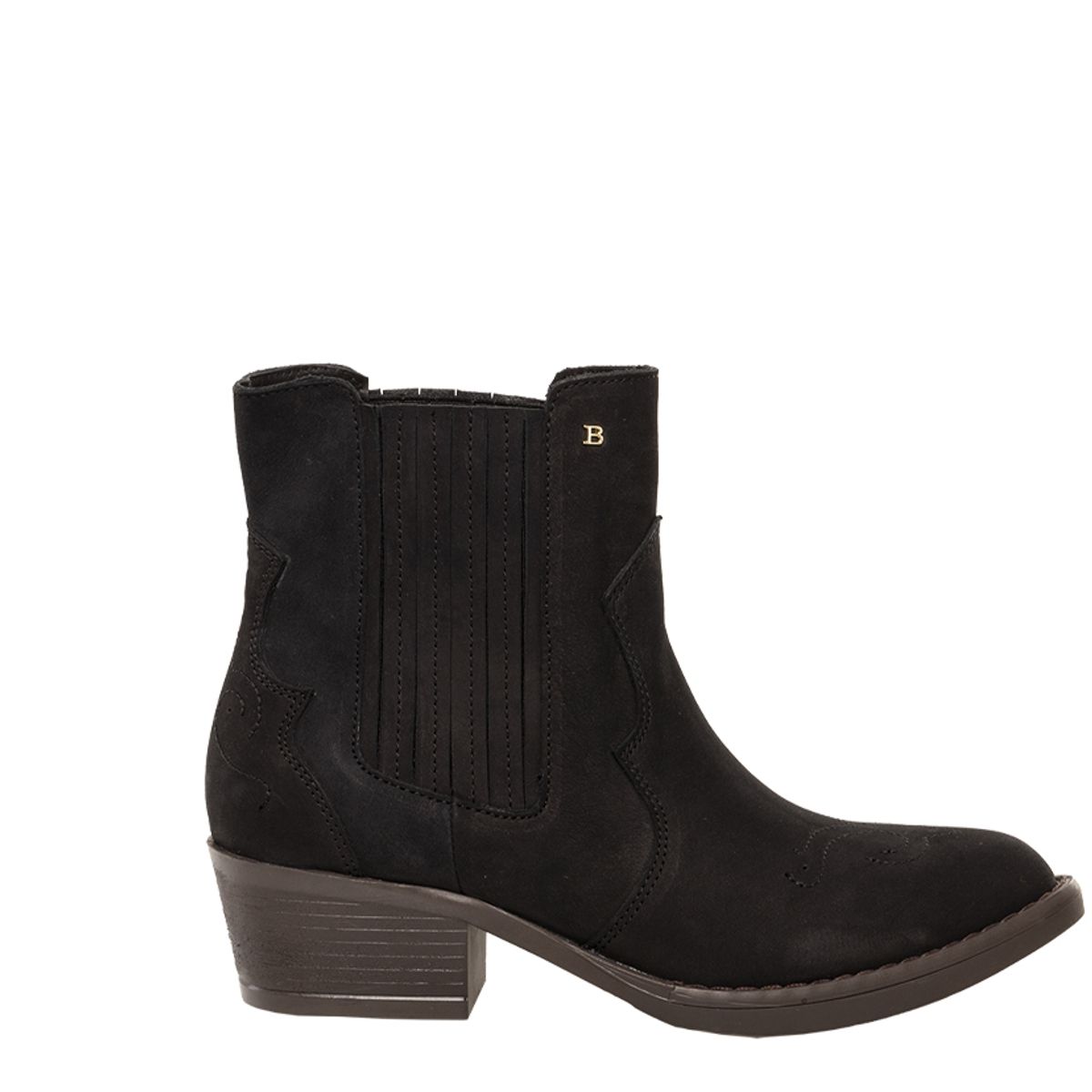 BOSI - Botines Para Mujer Luzile Negro Bosi