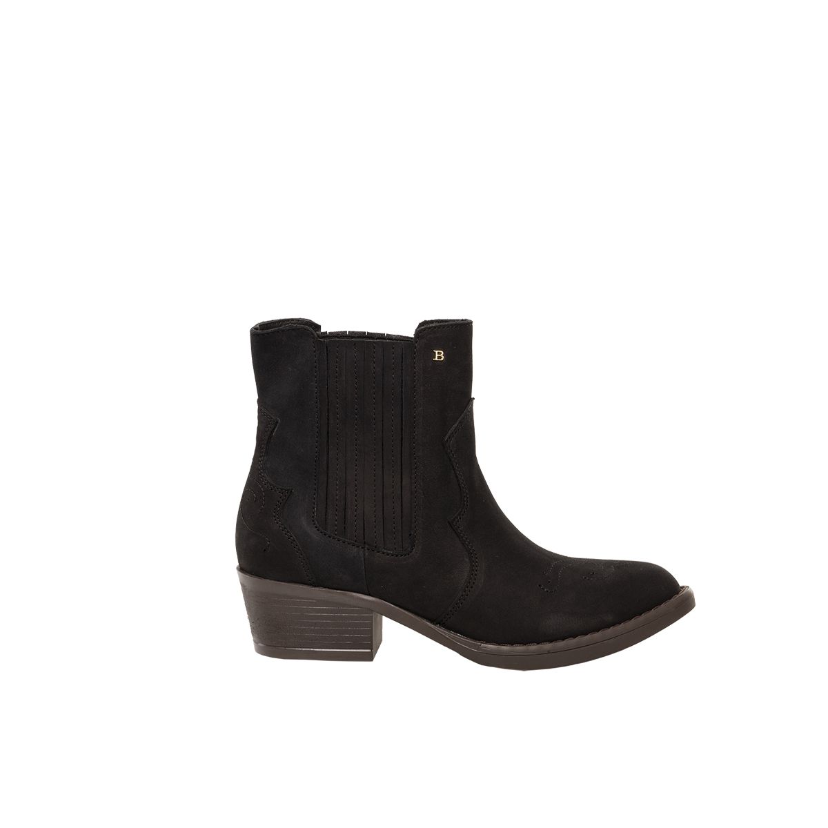 BOSI - Botines Para Mujer Luzile Negro Bosi