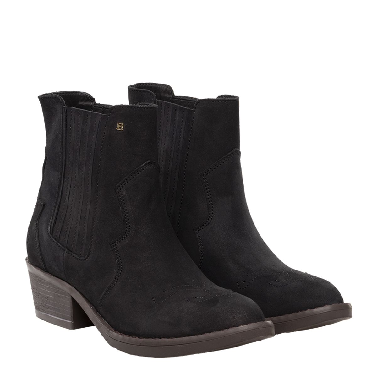 BOSI - Botines Para Mujer Luzile Negro Bosi