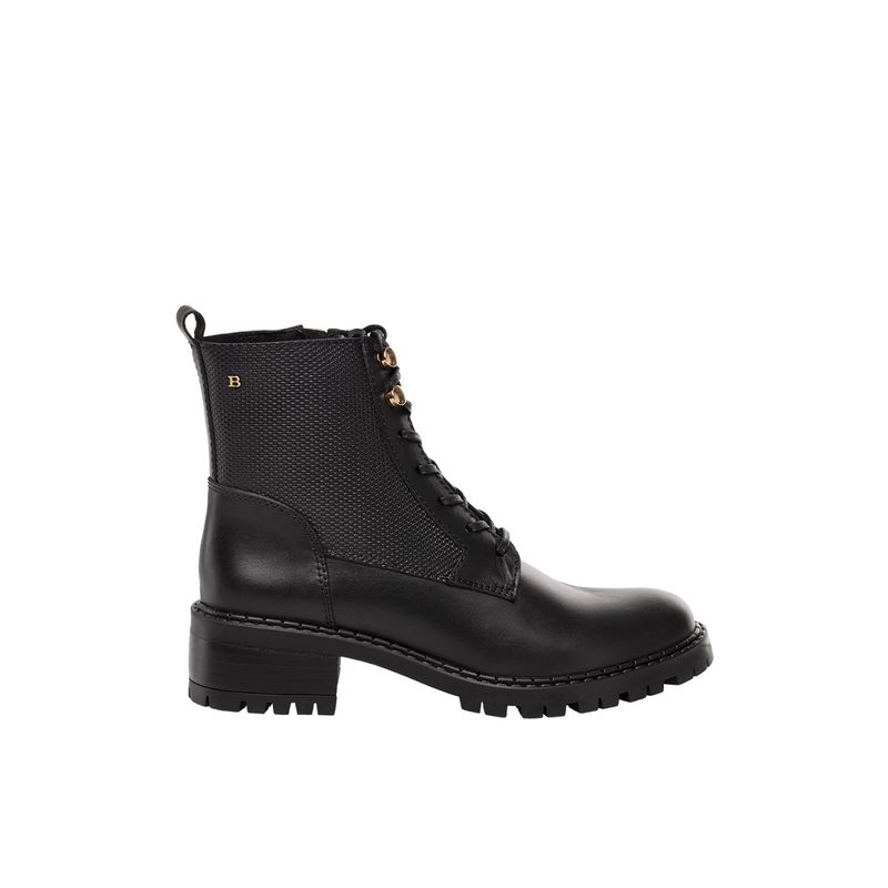 BOSI - Botines Para Mujer Alisson Negro Bosi