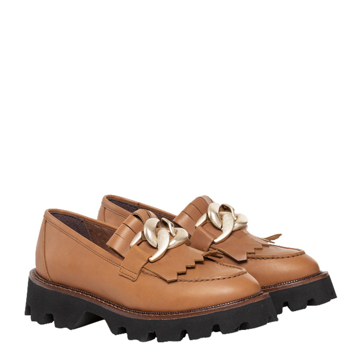 BOSI - Mocasines Para Mujer Riveta Canela Bosi