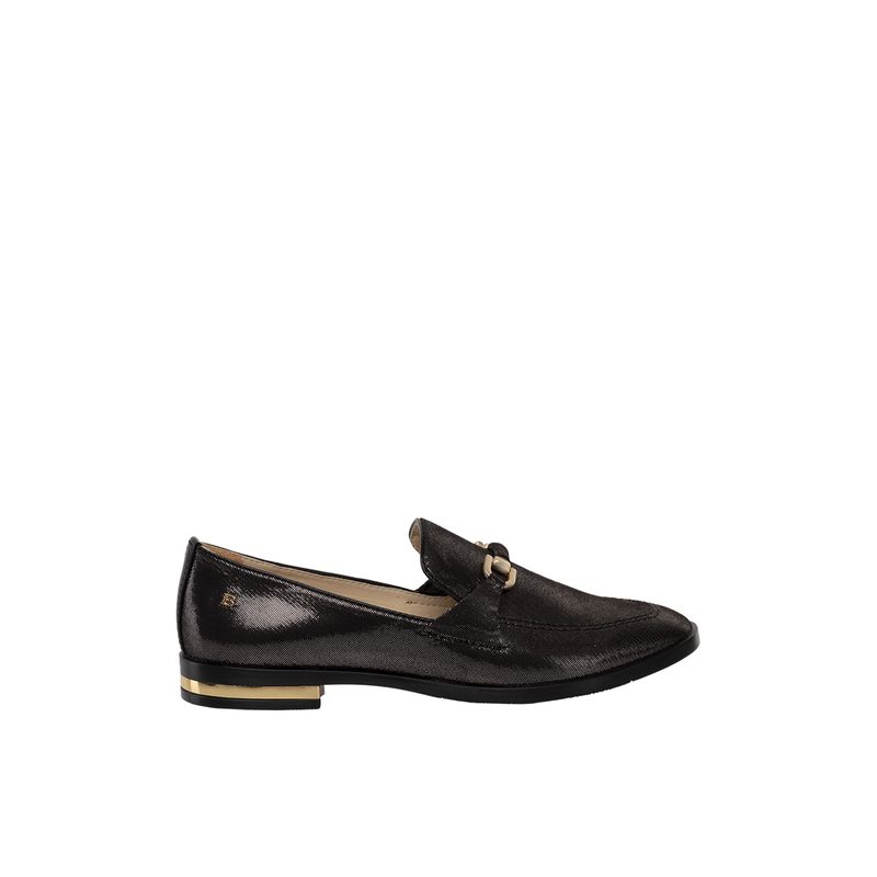 BOSI - Mocasines Para Mujer Valpy Negro Bosi