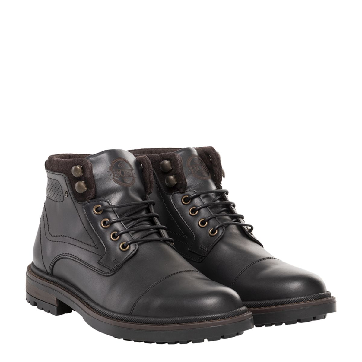 BOSI - Botas Para Hombre Tilers Negro Bosi