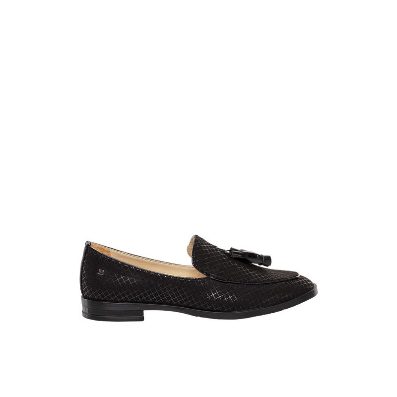 BOSI - Mocasines Para Mujer Natha Negro Bosi