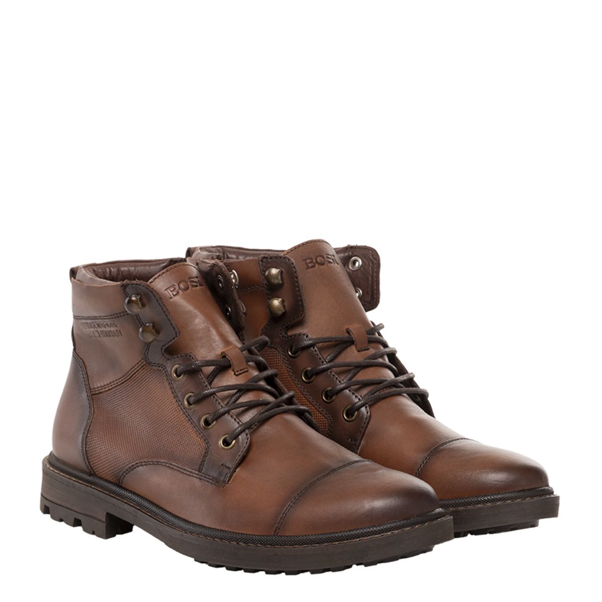 BOSI - Botas Para Hombre Jabez Miel Bosi