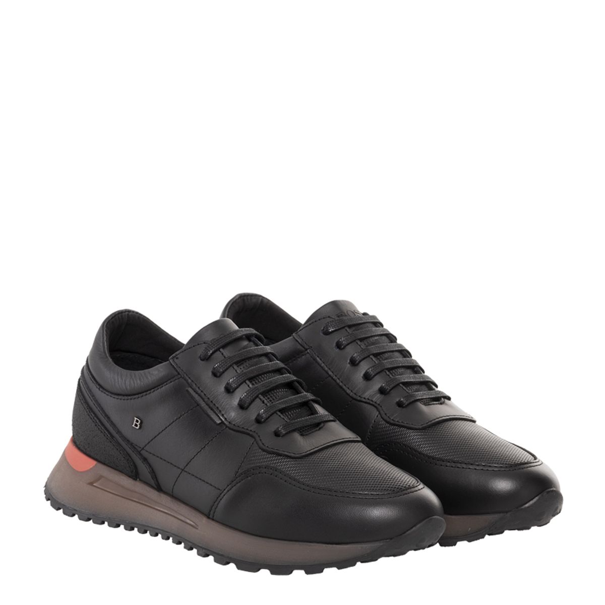 BOSI - Zapatos Casuales Para Hombre Park Negro Bosi