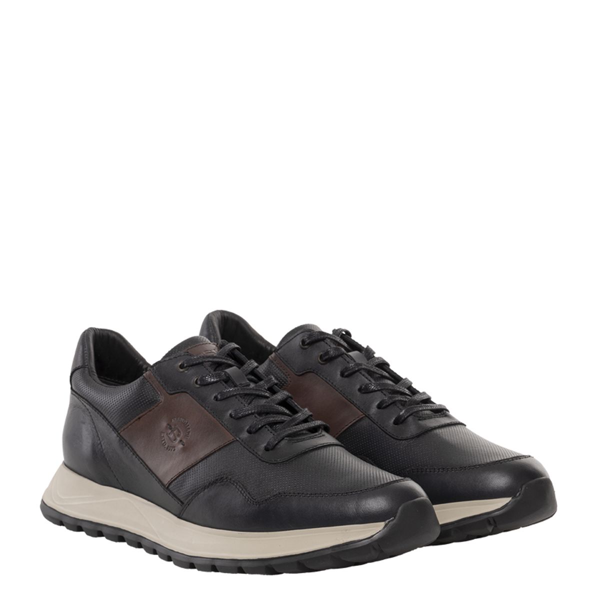 BOSI - Zapatos Casuales Para Hombre Ashlan Negro Bosi