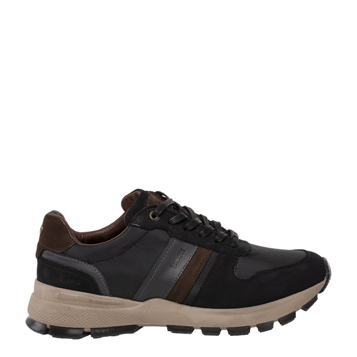 BOSI - Zapatos Casuales Para Hombre Verceli Negro Bosi
