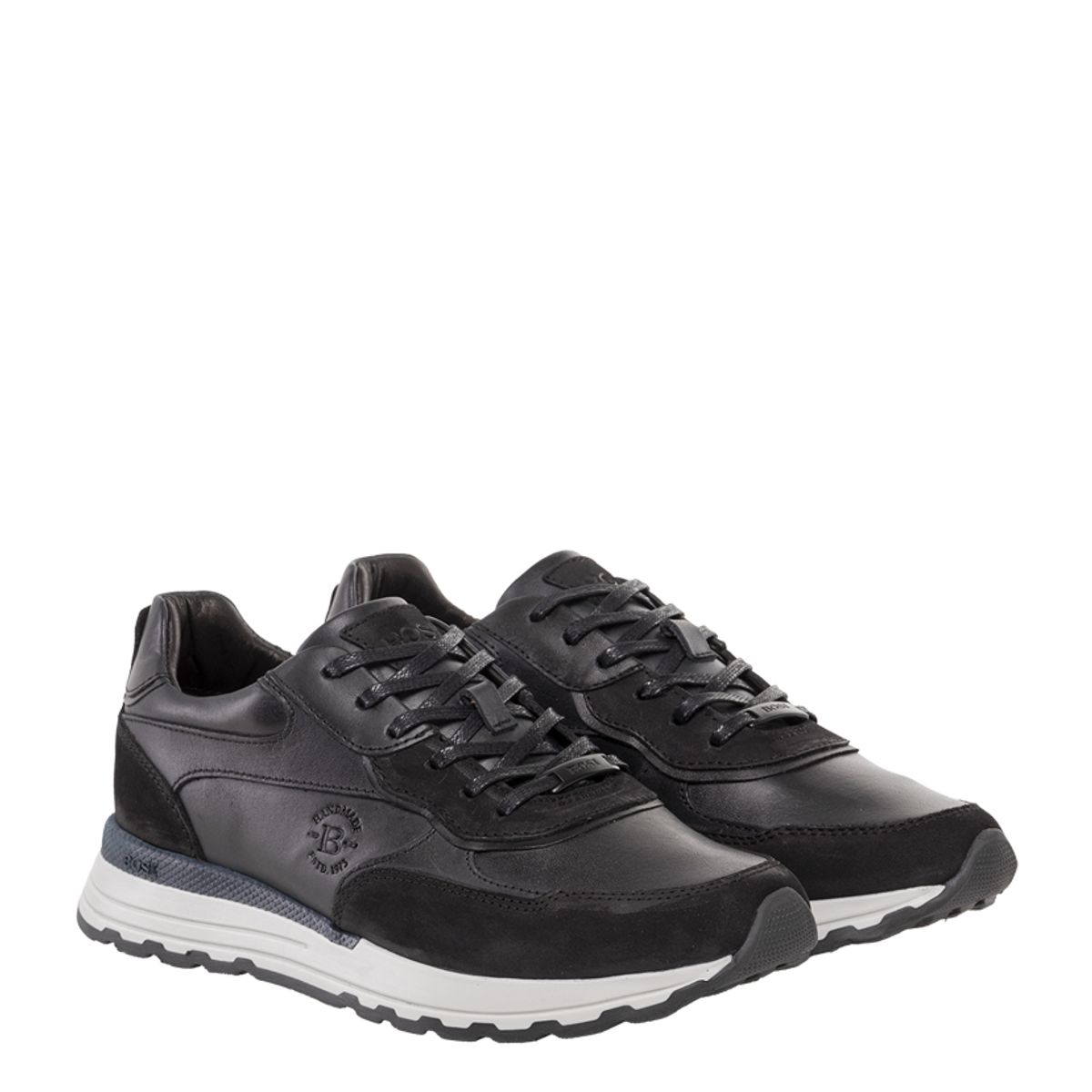 BOSI - Zapatos Casuales Para Hombre Girard Negro Bosi