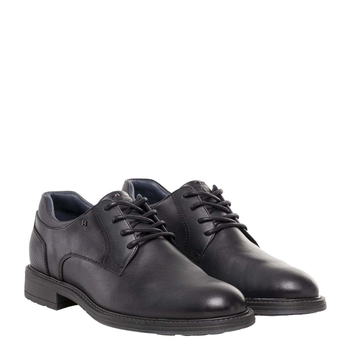 BOSI - Zapatos Formales Para Hombre Gaspesie Negro Bosi