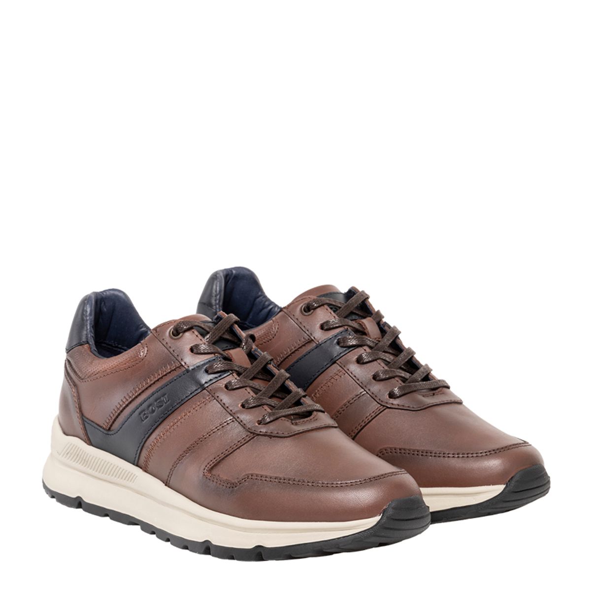 BOSI - Zapatos Casuales Para Hombre Kussen Canela Bosi