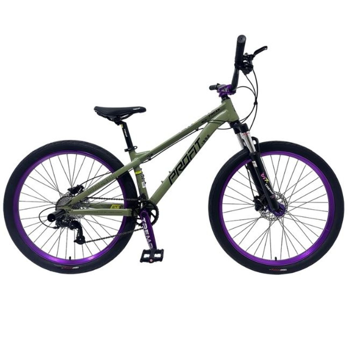OPTIMUS - Bicicleta Stunt Freak de aluminio 8 vel. Rin27"