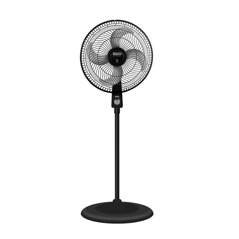 SAMURAI - Ventilador Samurai Air Power de Pedestal de 16 Pulgadas Negro