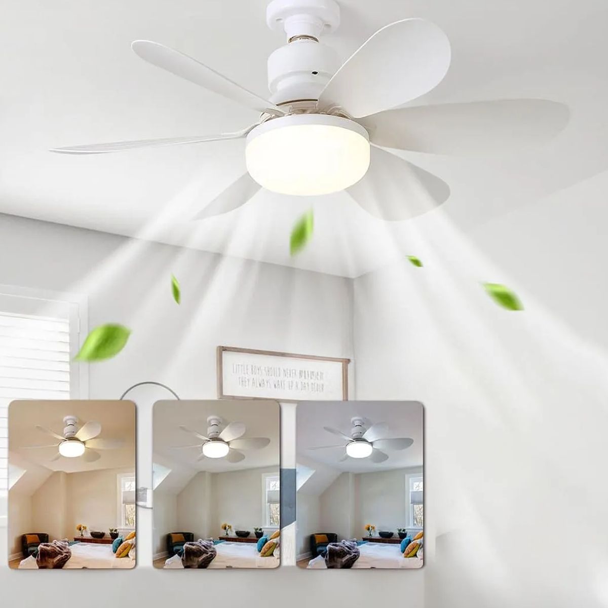 EXCELITE - Bombillo Ventilador 40W Excelite 70125 -Blanco