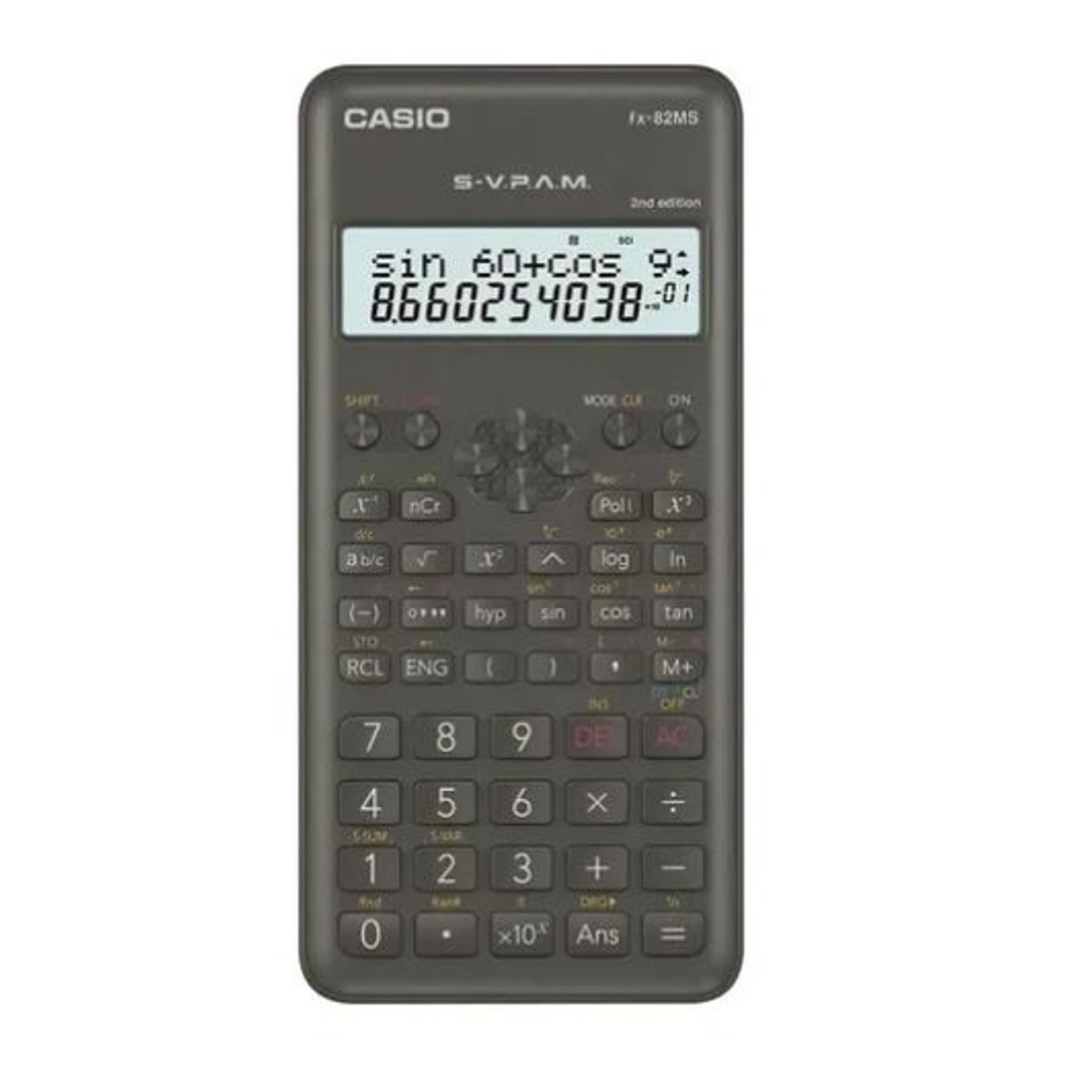 CASIO - Calculadora Cientifica Casio Fx-82ms 240 Funciones Estuche