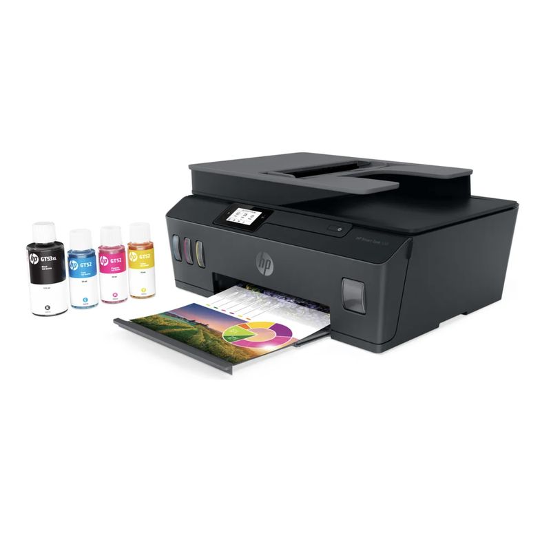 HP - Impresora Multifunción A Color Hp Smart Tank 530 Con Wifi 110v