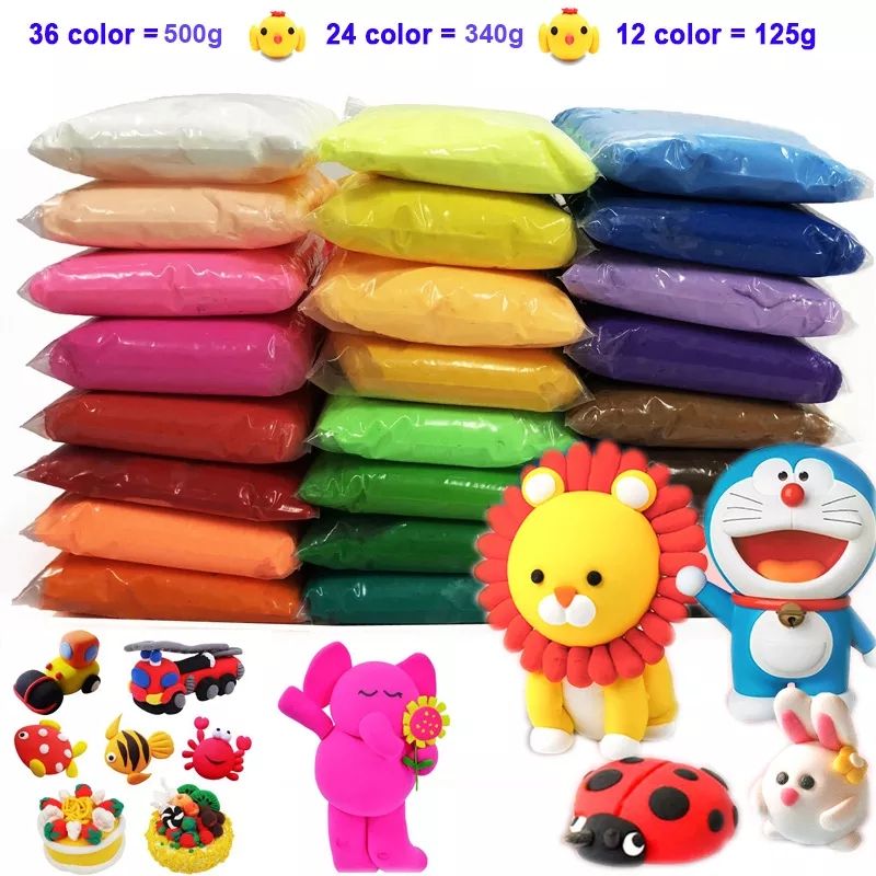 GENERICO - Plastilina Fomi Fomy Foami Moldeable Manualidades Niños X12