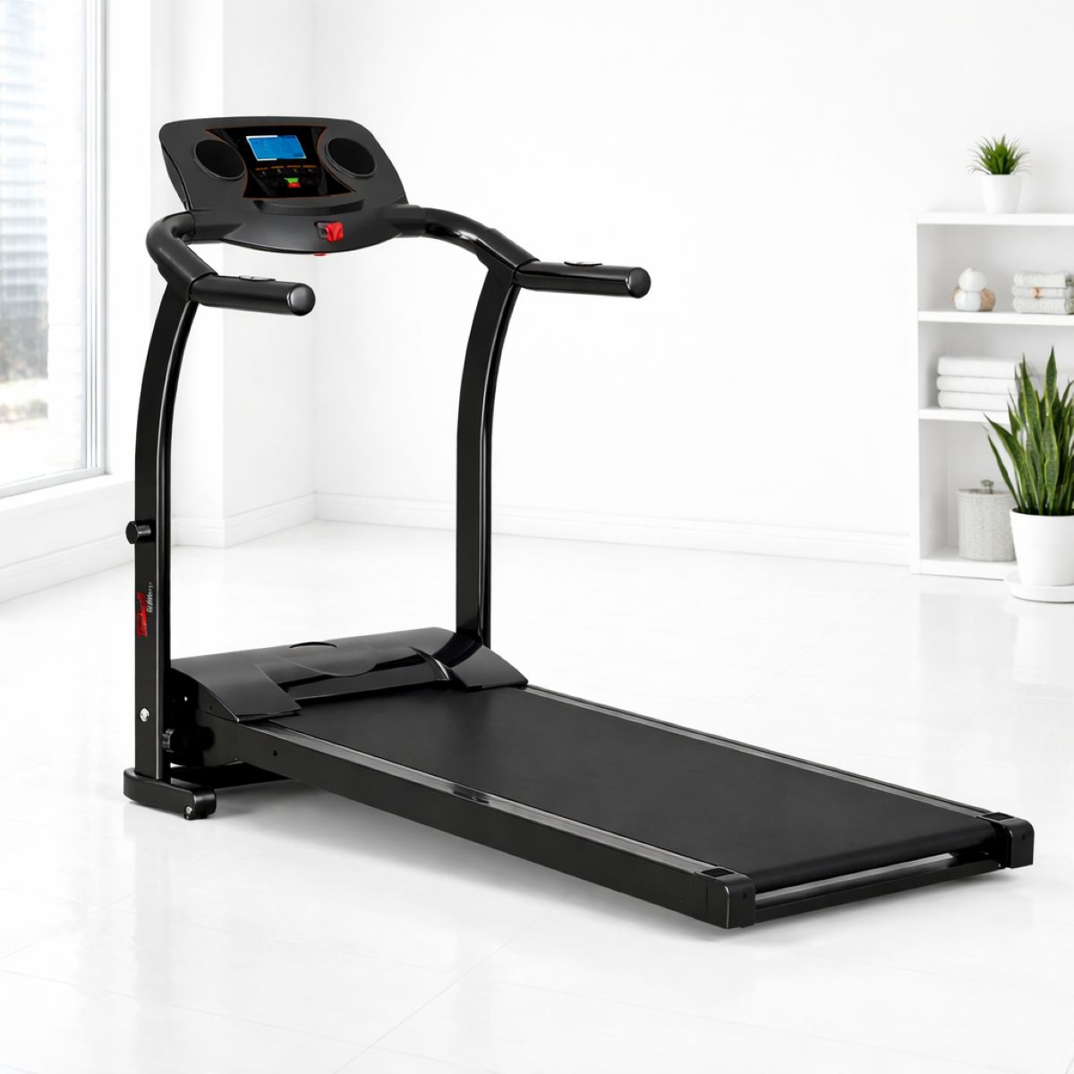ORIENTE TRADING - Caminadora Trotadora Treadmill II Negra-Plegable-Pantalla LCD-Cardio en Casa