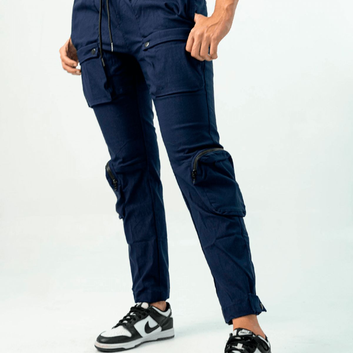 NO RULES - PANTALON CARGO UTILITY AZUL OSCURO