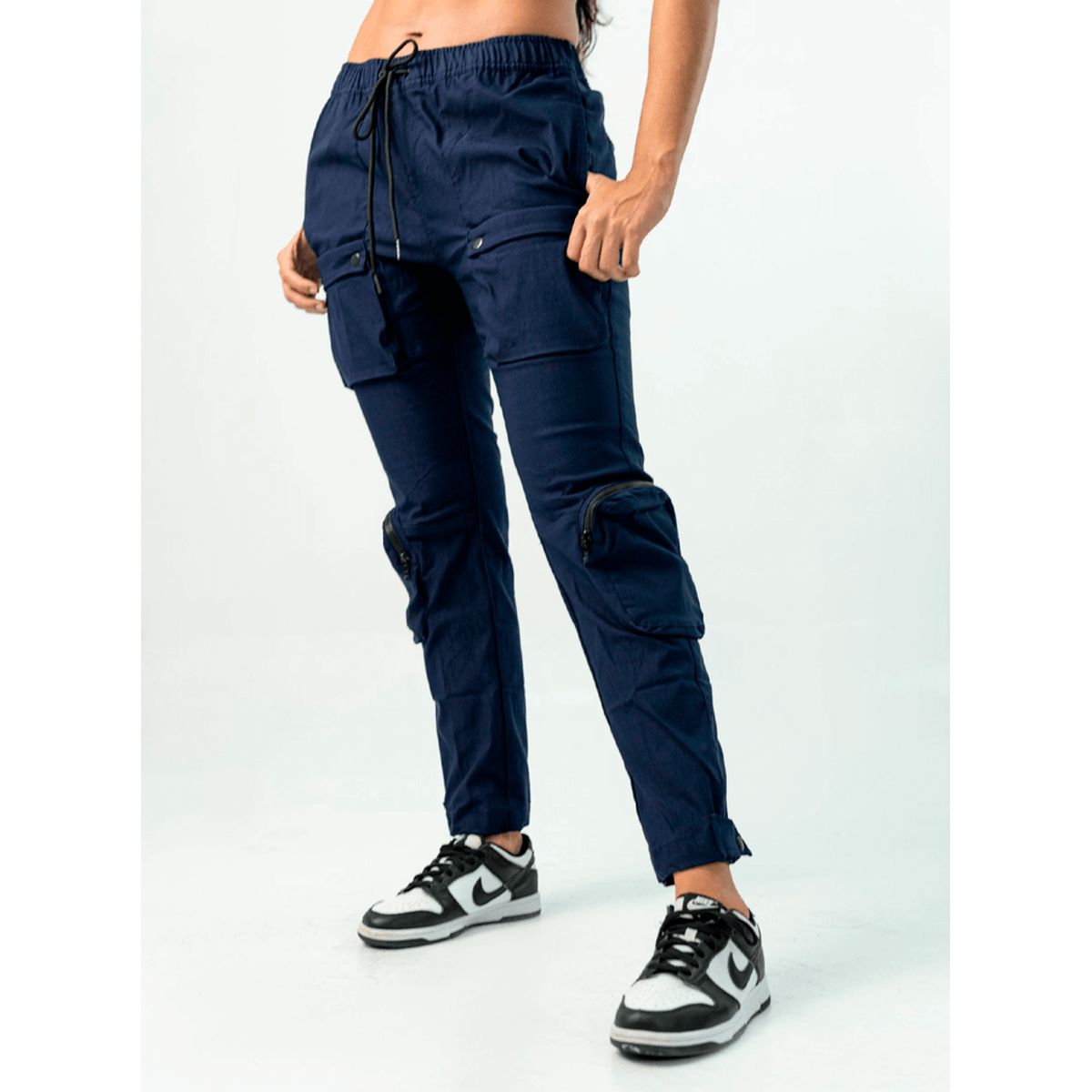 NO RULES - PANTALON CARGO UTILITY AZUL OSCURO