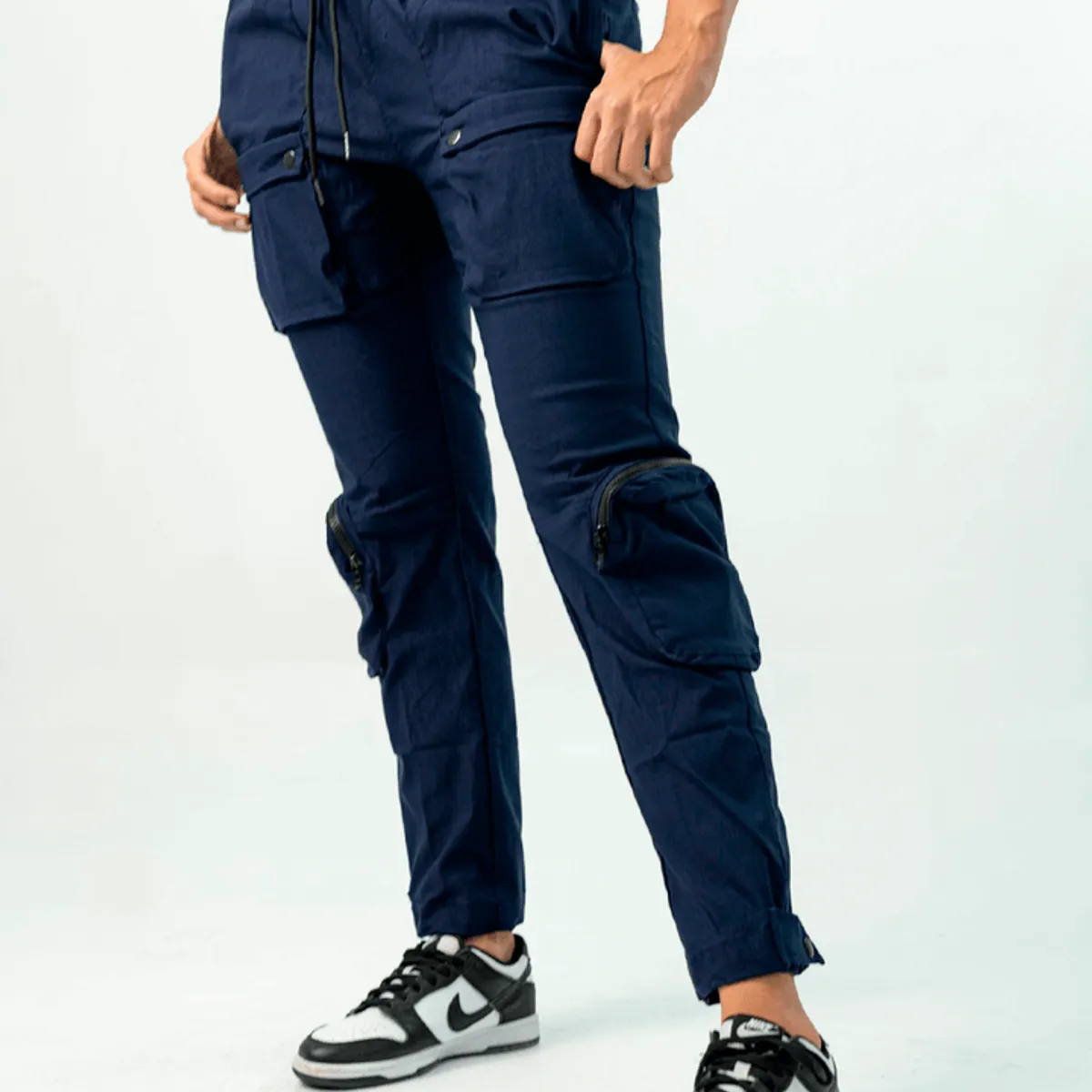 NO RULES - PANTALON CARGO UTILITY AZUL OSCURO