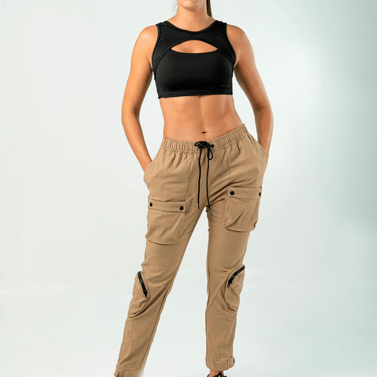 NO RULES - PANTALON CARGO UTILITY BEIGE