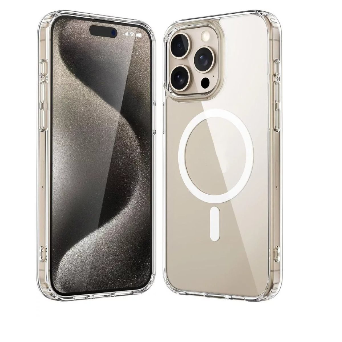 GENERICO - Forro Funda Protector Acrilico magnetico Para iphone 14 pro max