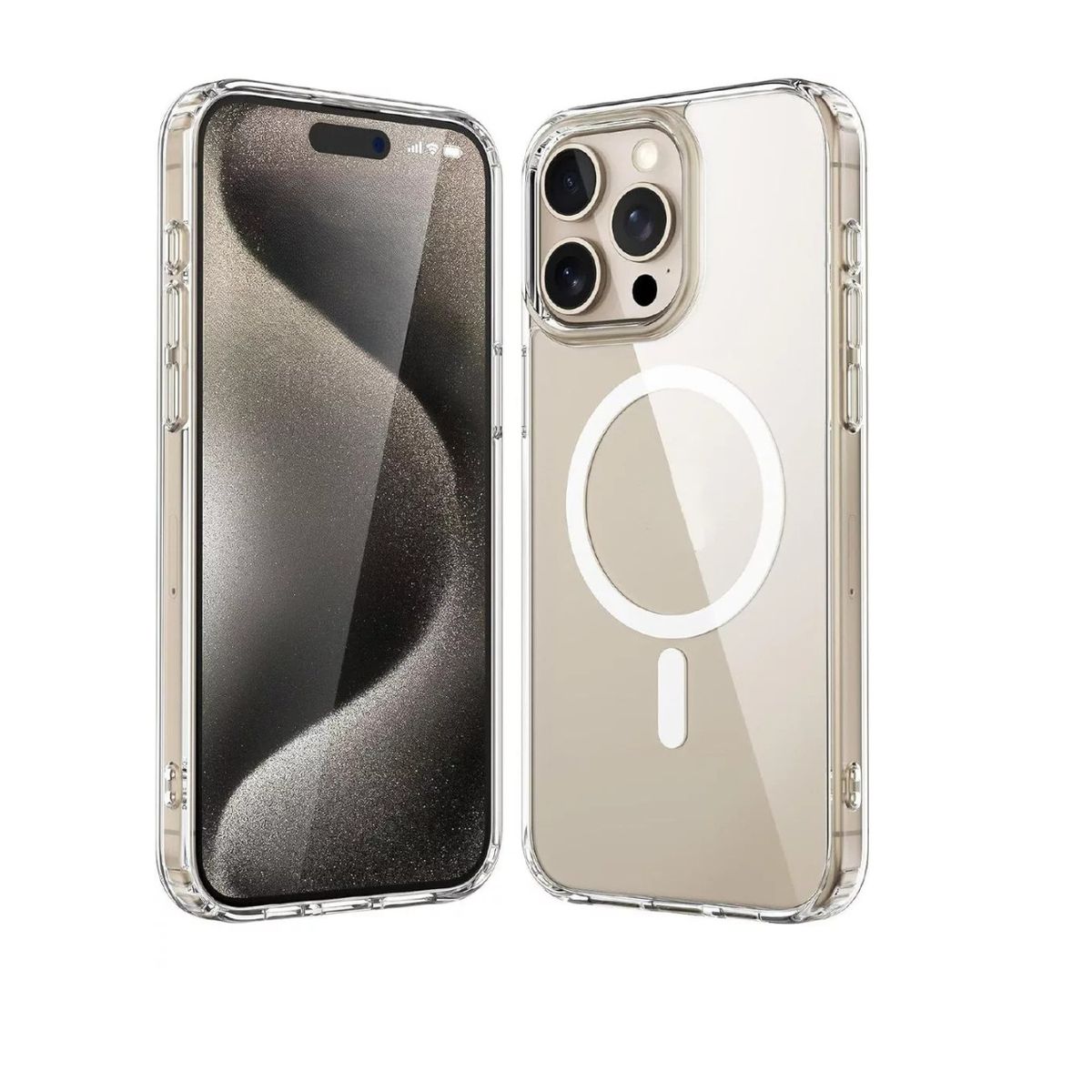 GENERICO - Forro Funda Protector Acrilico magnetico Para iphone 14 pro max