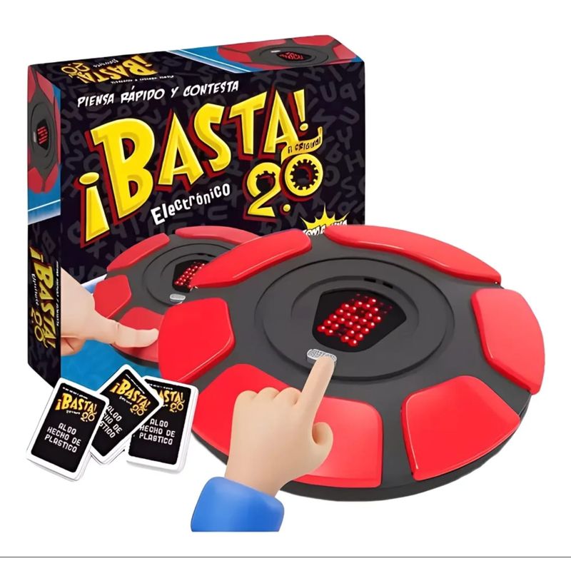 GENERICO - Juego Mesa Basta Palabras Español Electronico Piensa Rapido
