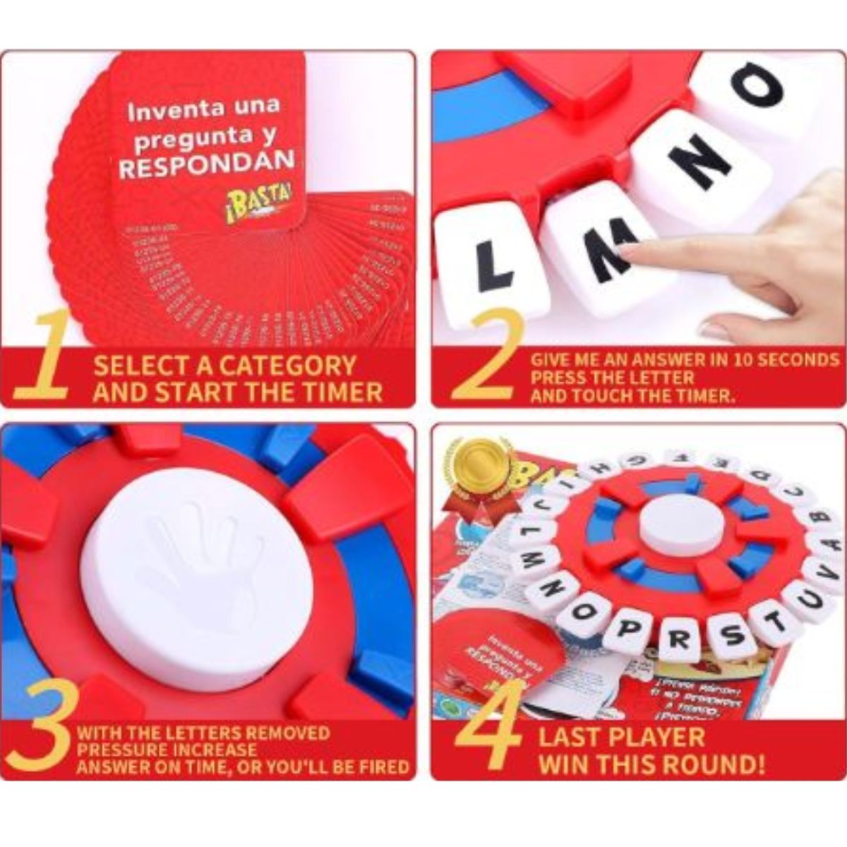 GENERICO - Basta Juego de mesa en familia o amigos LSD182