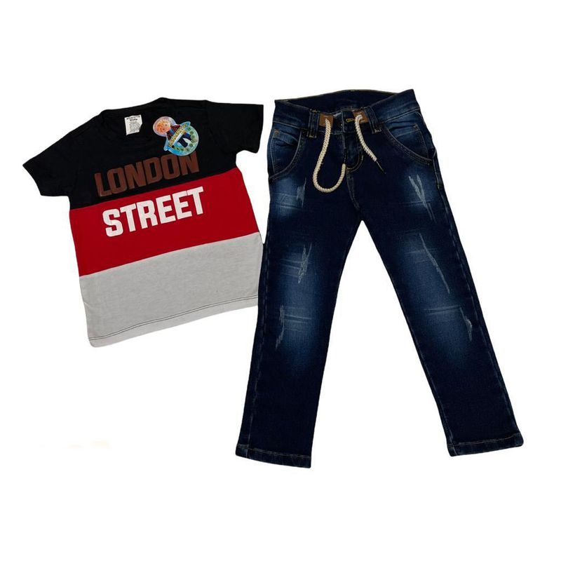 GENERICO - Conjunto Camiseta y jean Niño
