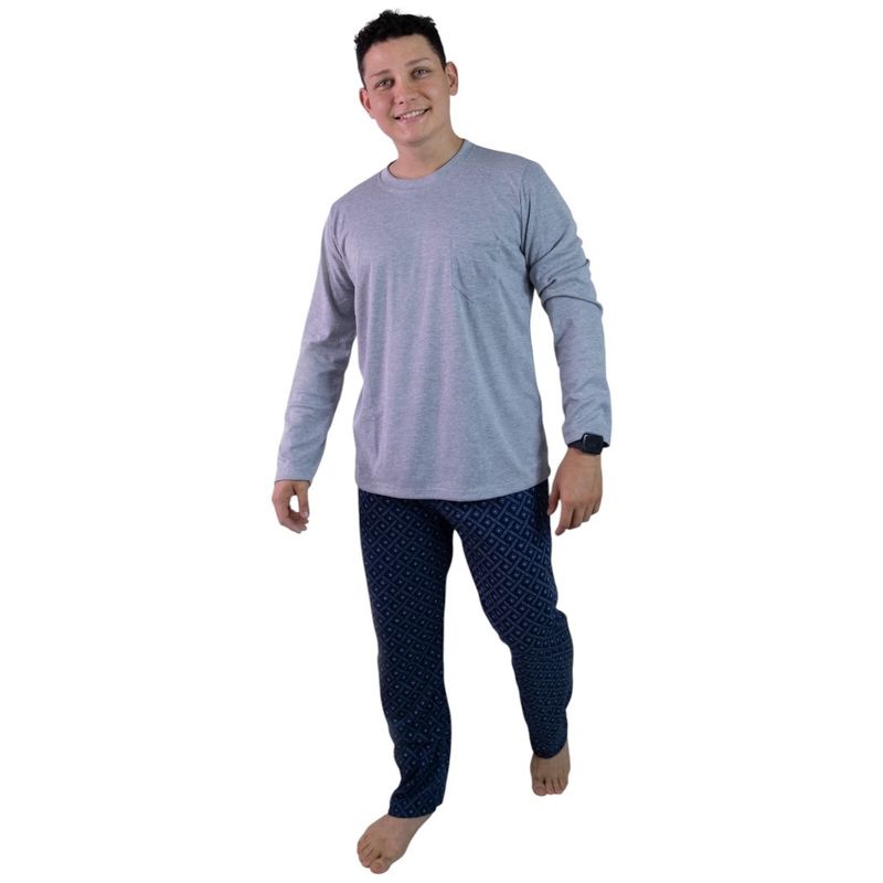 EMPIJAMADAS - Pijama Hombre Pantalón Largo