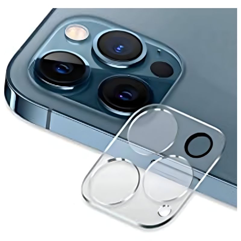 GENERICO - Vidrio Protector Cámara Ultra Resistente Compatible iPhone 12 Pro
