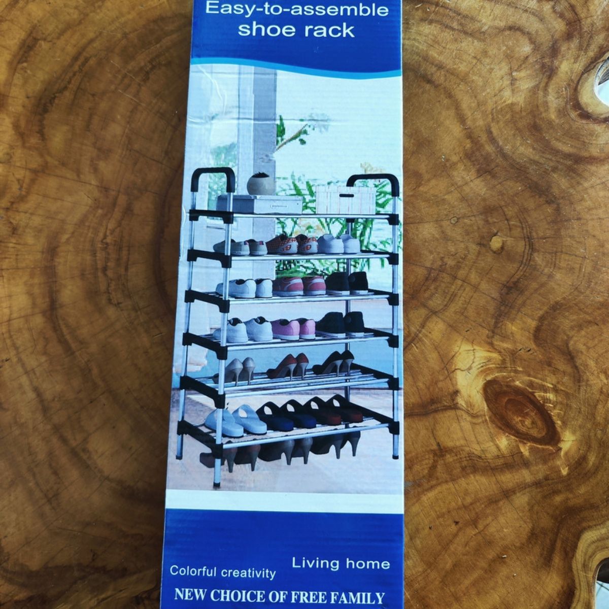 MILOPTS - Organizador Zapatero Metálico 6 Niveles Shoe Rack Zapatos