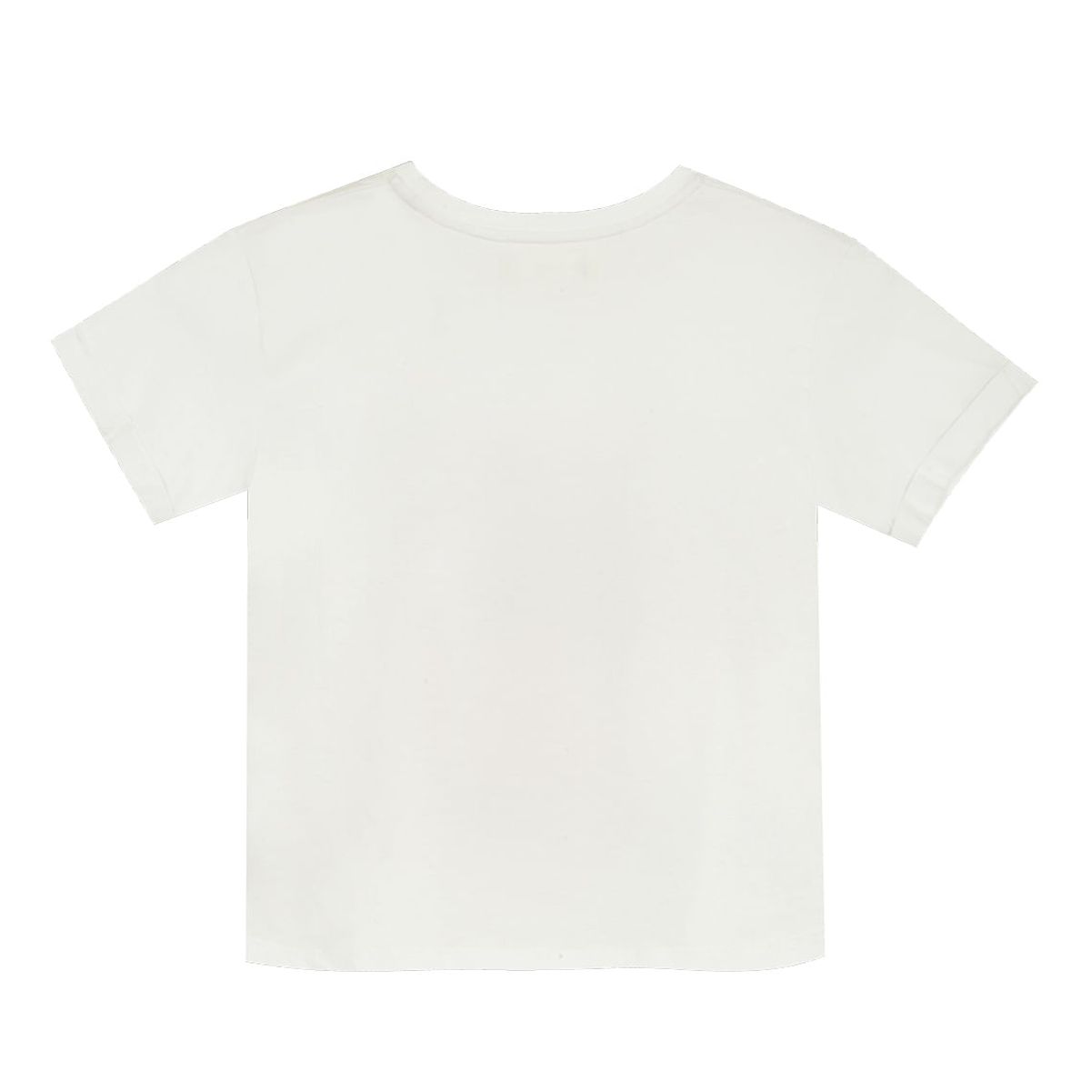 TENNIS - Camiseta blanca manga corta para niña