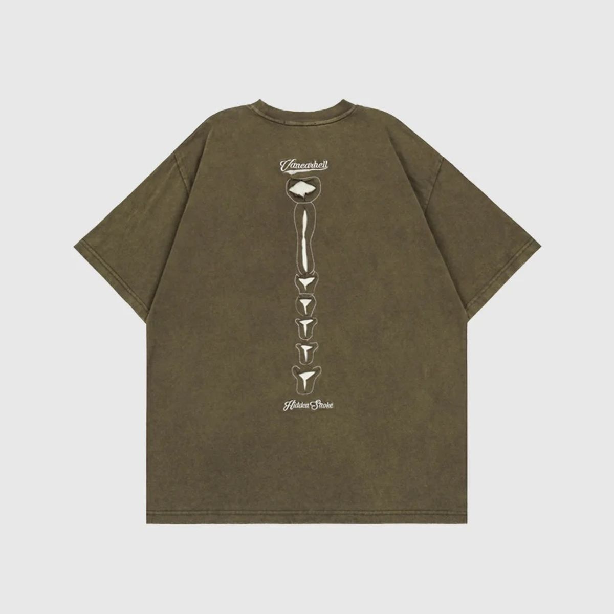 VANN - Camiseta Para Hombre En Algodón Bones T-shirt