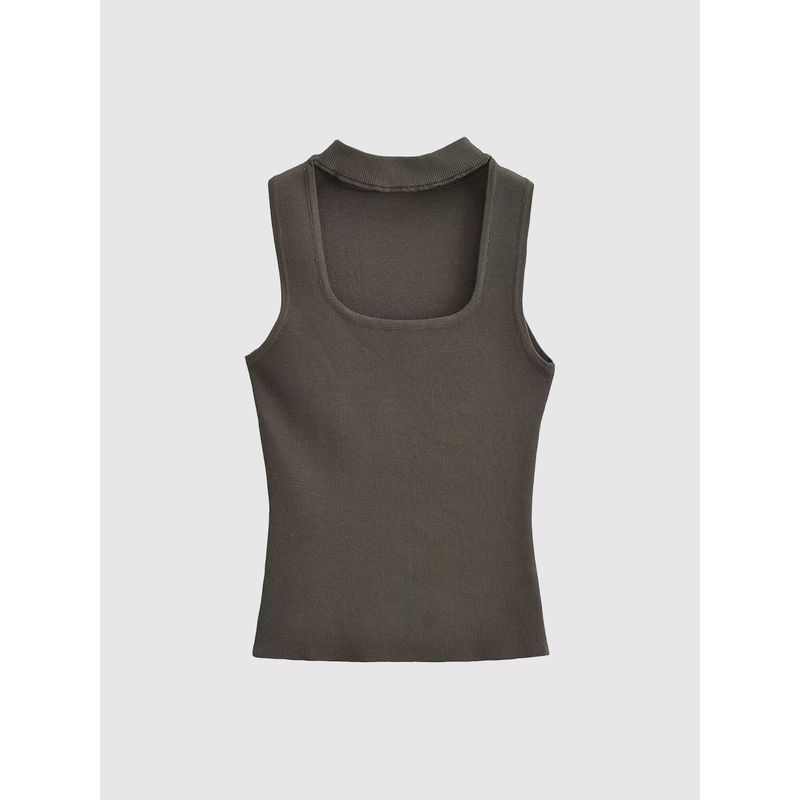 VANN - Blusa para Mujer Top Mike Café