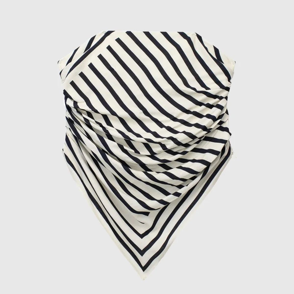 VANN - Top Para Mujer Top Stripes Blanco