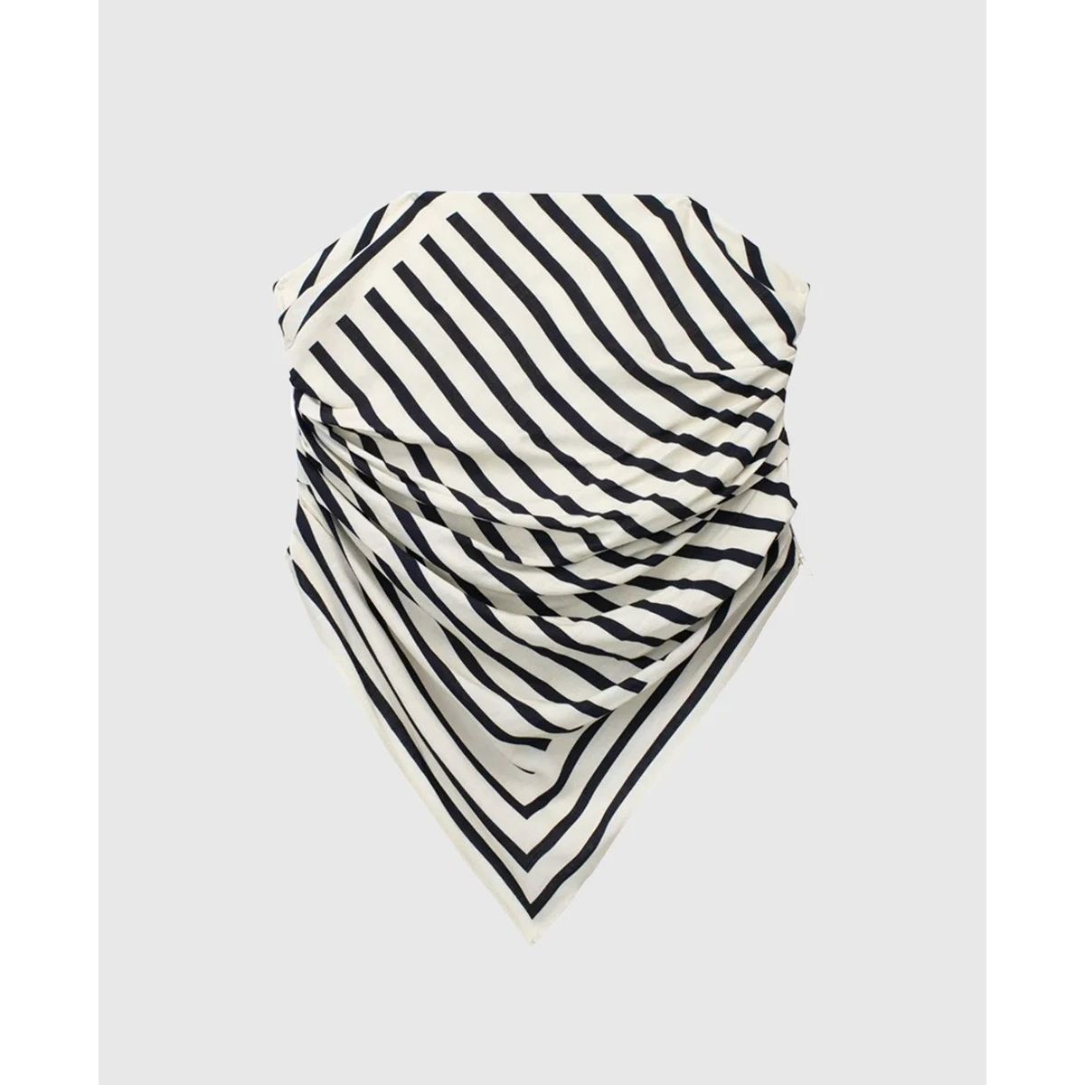 VANN - Top Para Mujer Top Stripes Blanco